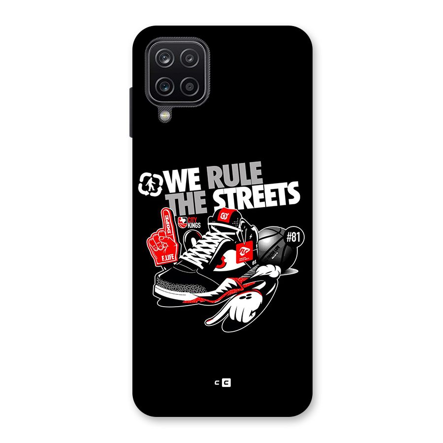 Rule The Streets Back Case for Galaxy A12