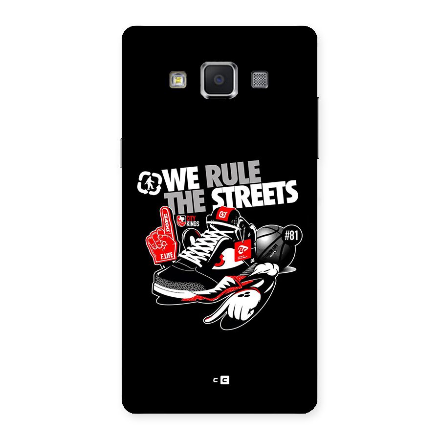 Rule The Streets Back Case for Galaxy A5