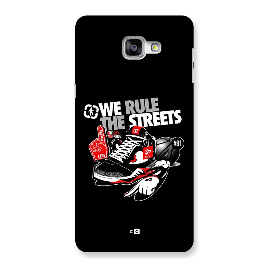 Rule The Streets Back Case for Galaxy A9