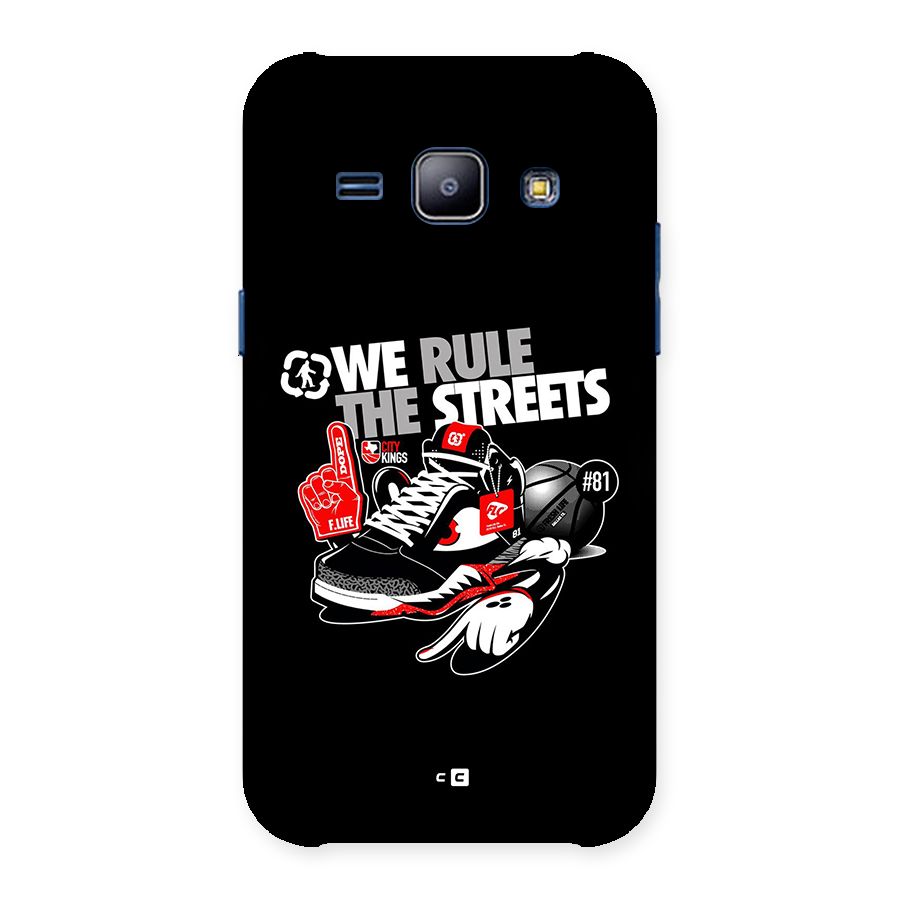 Rule The Streets Back Case for Galaxy J1