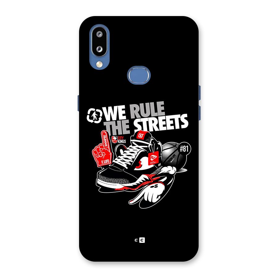 Rule The Streets Back Case for Galaxy M01s
