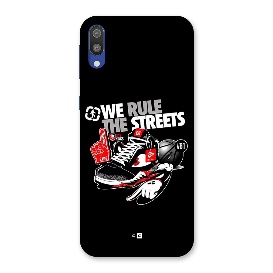Rule The Streets Back Case for Galaxy M10