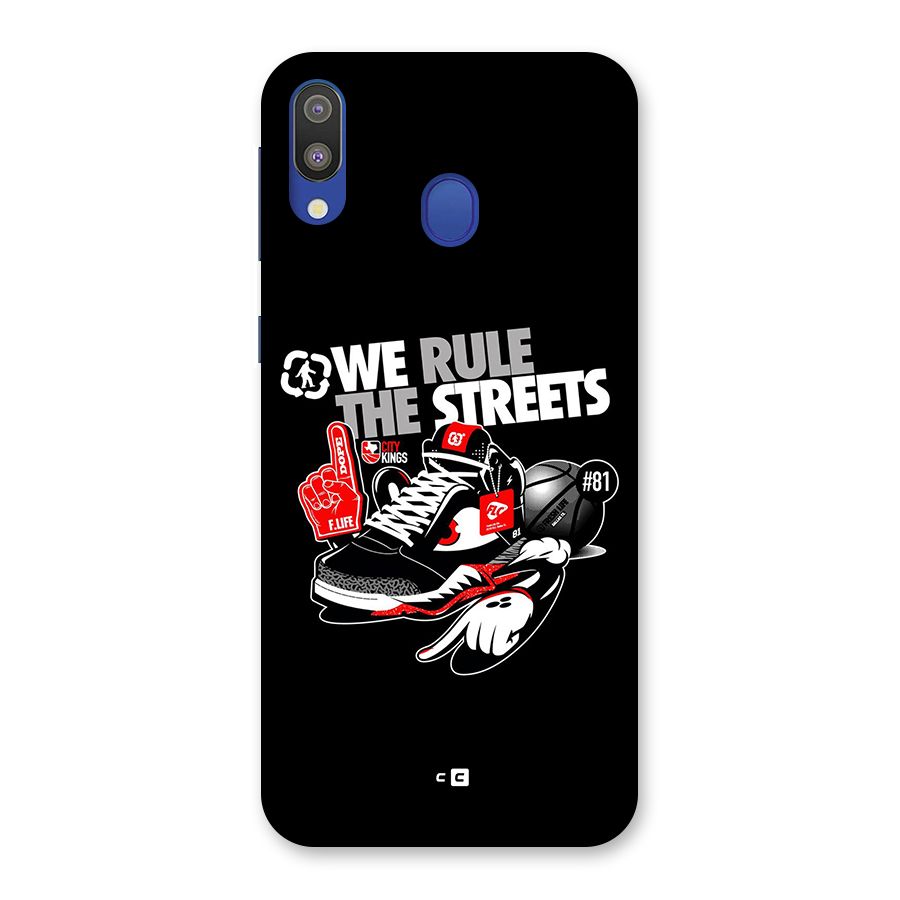 Rule The Streets Back Case for Galaxy M20