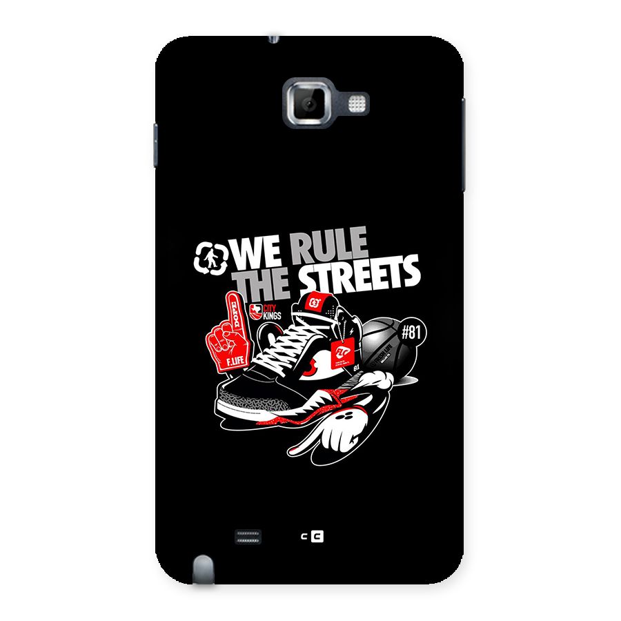 Rule The Streets Back Case for Galaxy Note