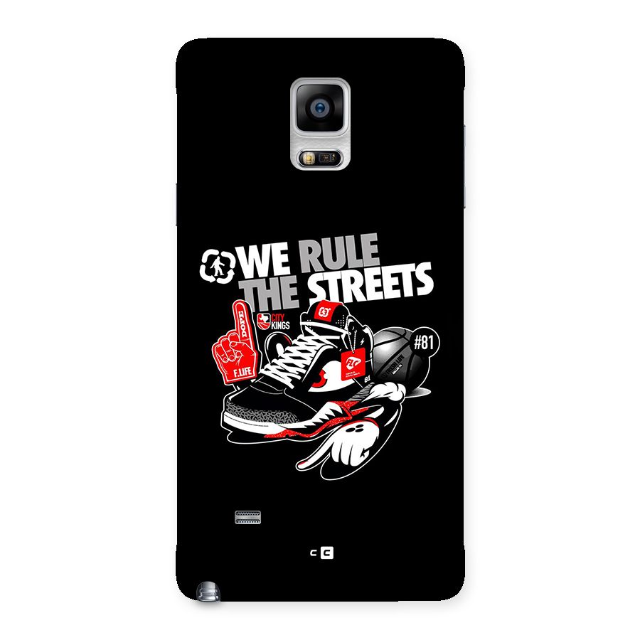 Rule The Streets Back Case for Galaxy Note 4