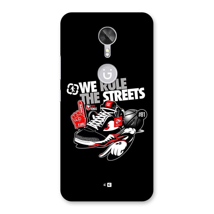 Rule The Streets Back Case for Gionee A1