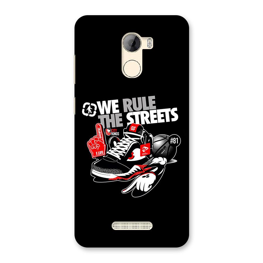 Rule The Streets Back Case for Gionee A1 LIte