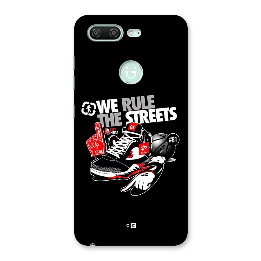 Rule The Streets Back Case for Gionee S10