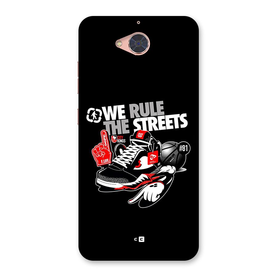 Rule The Streets Back Case for Gionee S6 Pro