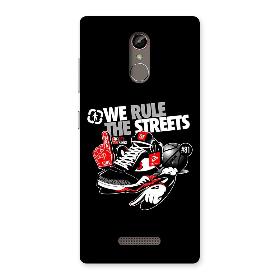 Rule The Streets Back Case for Gionee S6s