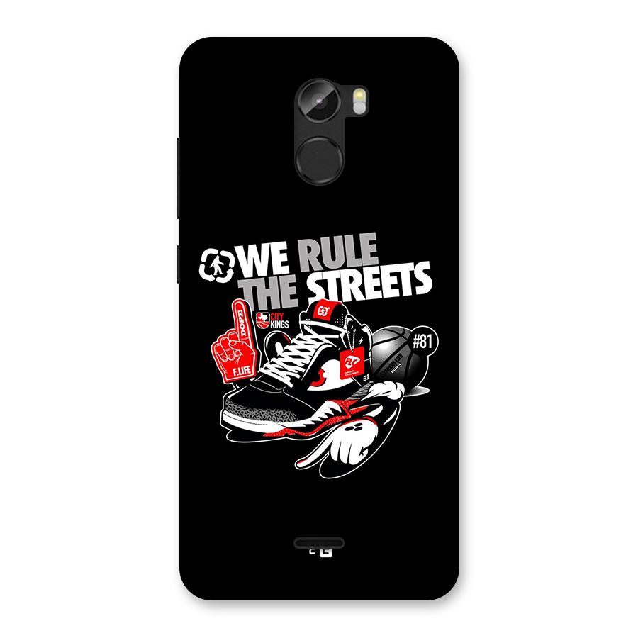 Rule The Streets Back Case for Gionee X1