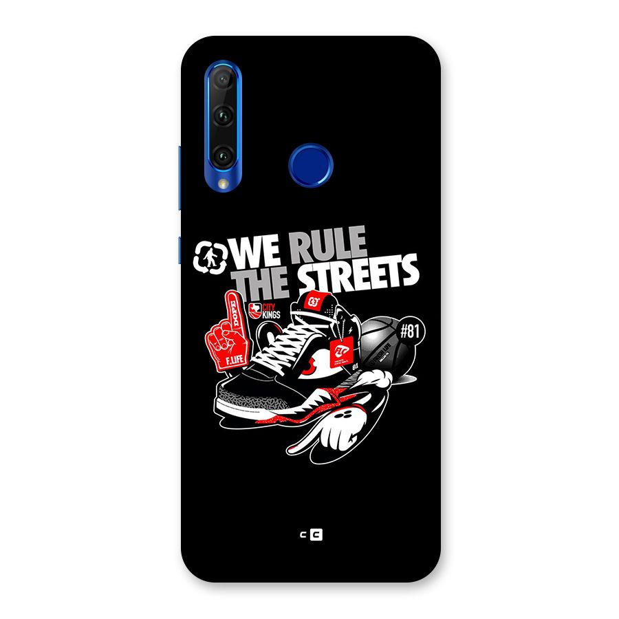 Rule The Streets Back Case for Honor 20i