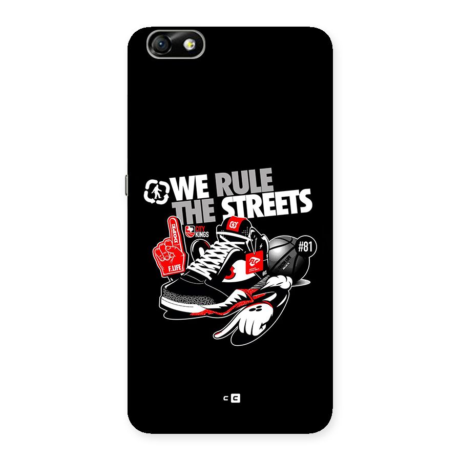 Rule The Streets Back Case for Honor 4X