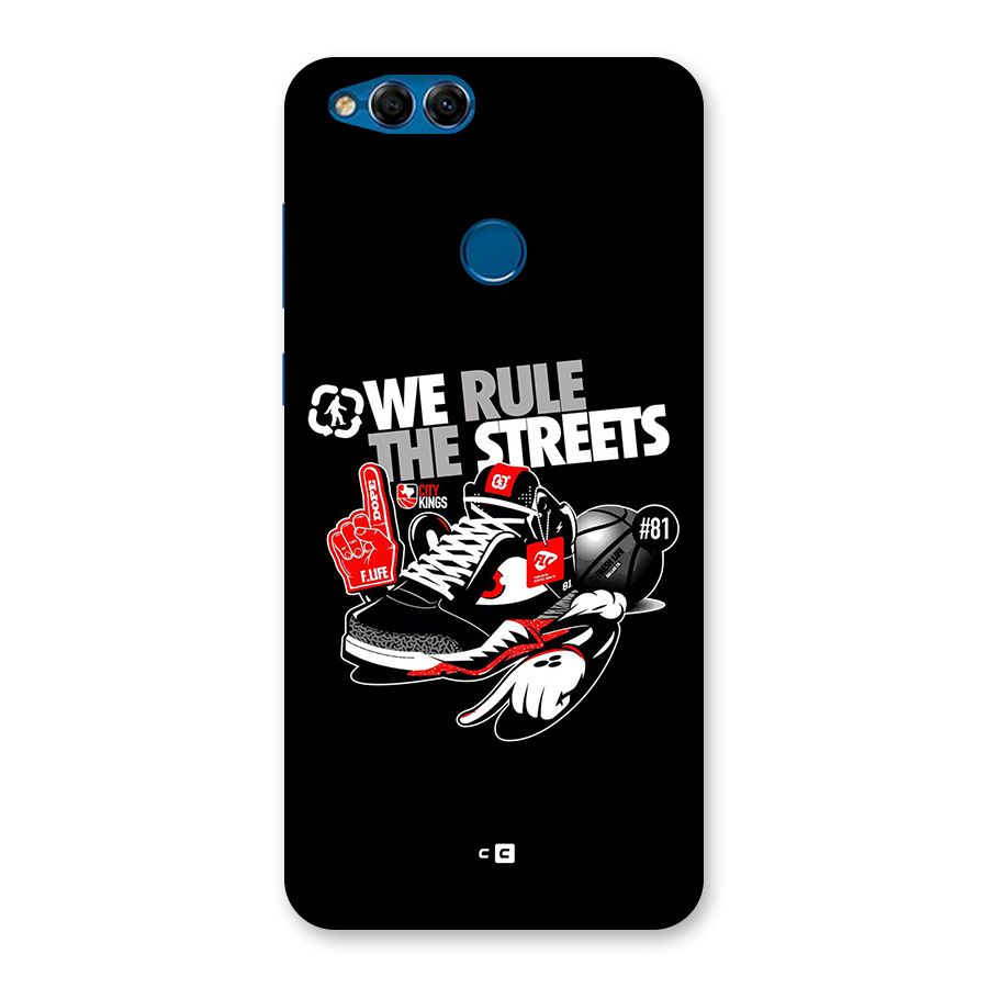 Rule The Streets Back Case for Honor 7X