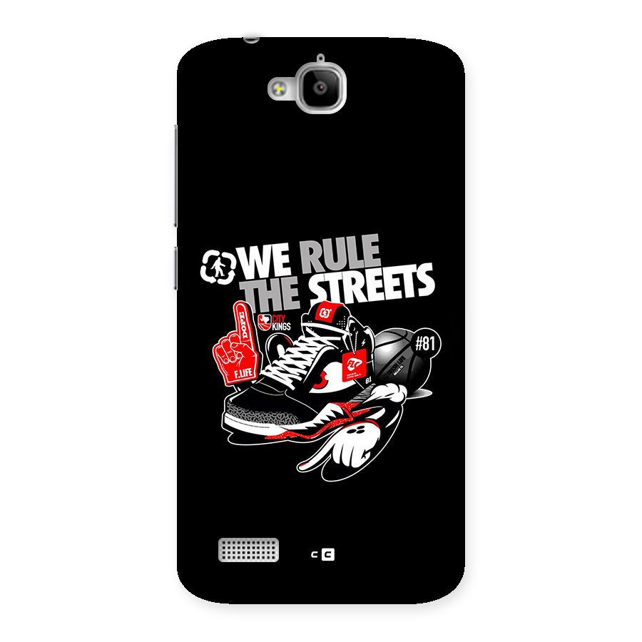 Rule The Streets Back Case for Honor Holly