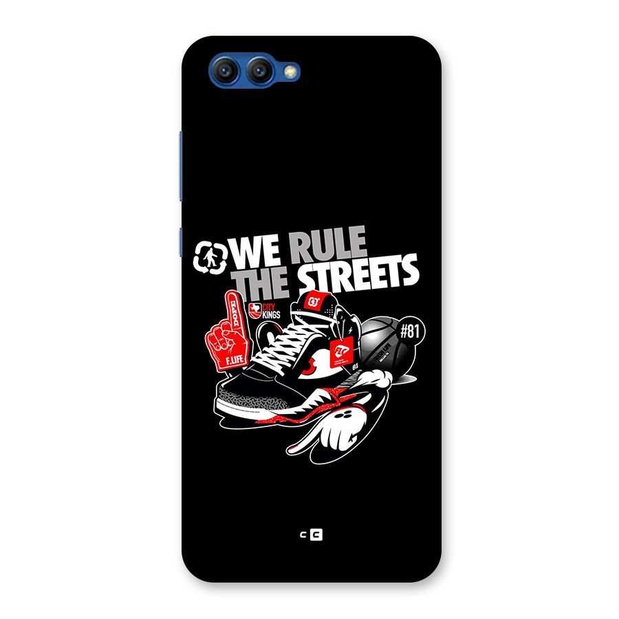 Rule The Streets Back Case for Honor View 10