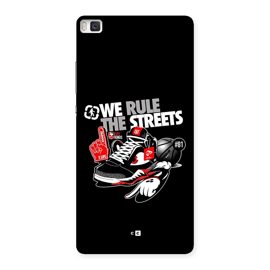 Rule The Streets Back Case for Huawei P8
