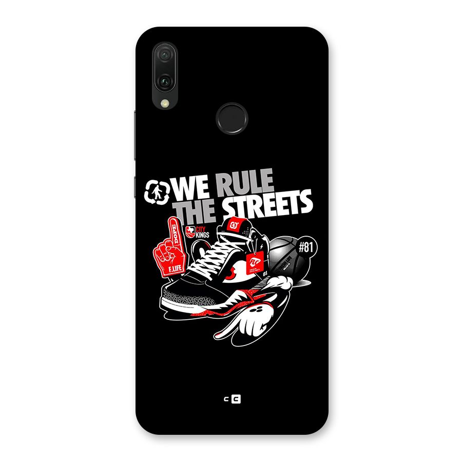 Rule The Streets Back Case for Huawei Y9 (2019)