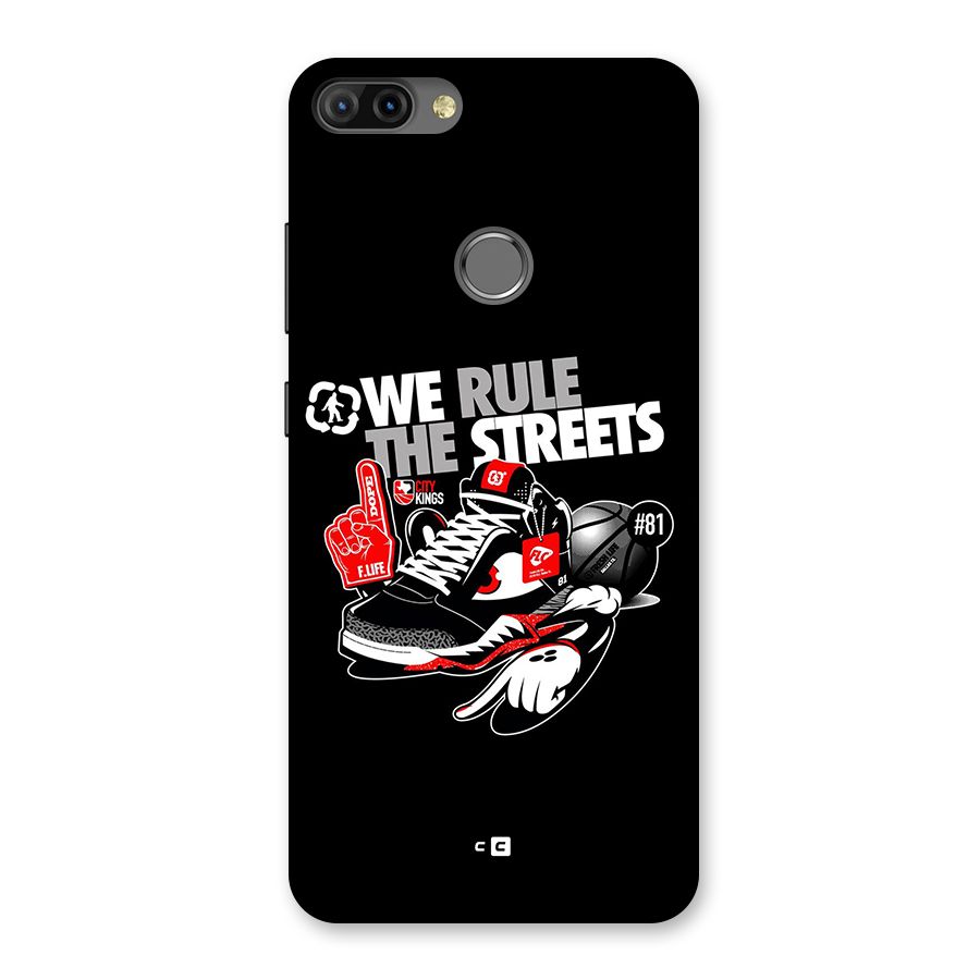 Rule The Streets Back Case for Infinix Hot 6 Pro