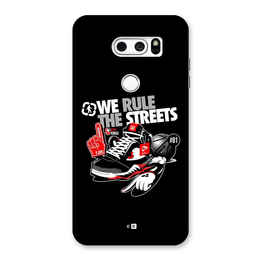 Rule The Streets Back Case for LG V30