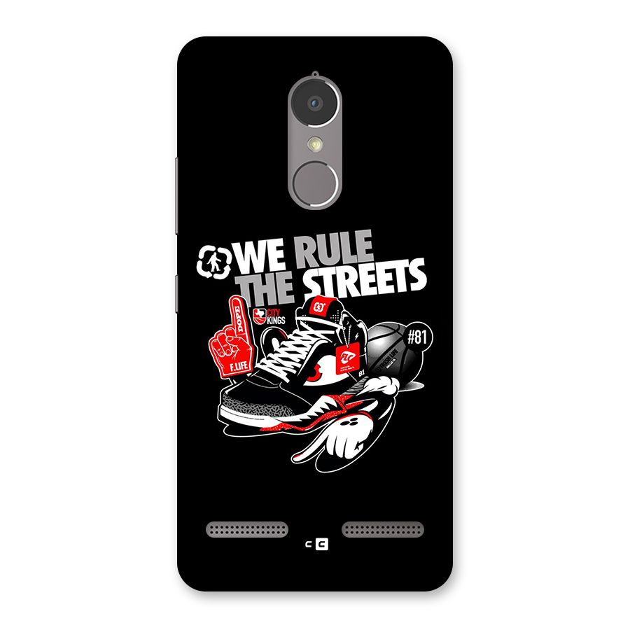 Rule The Streets Back Case for Lenovo K6