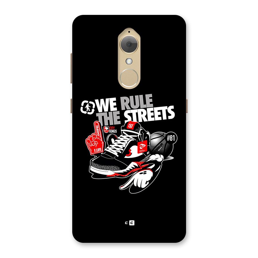 Rule The Streets Back Case for Lenovo K8