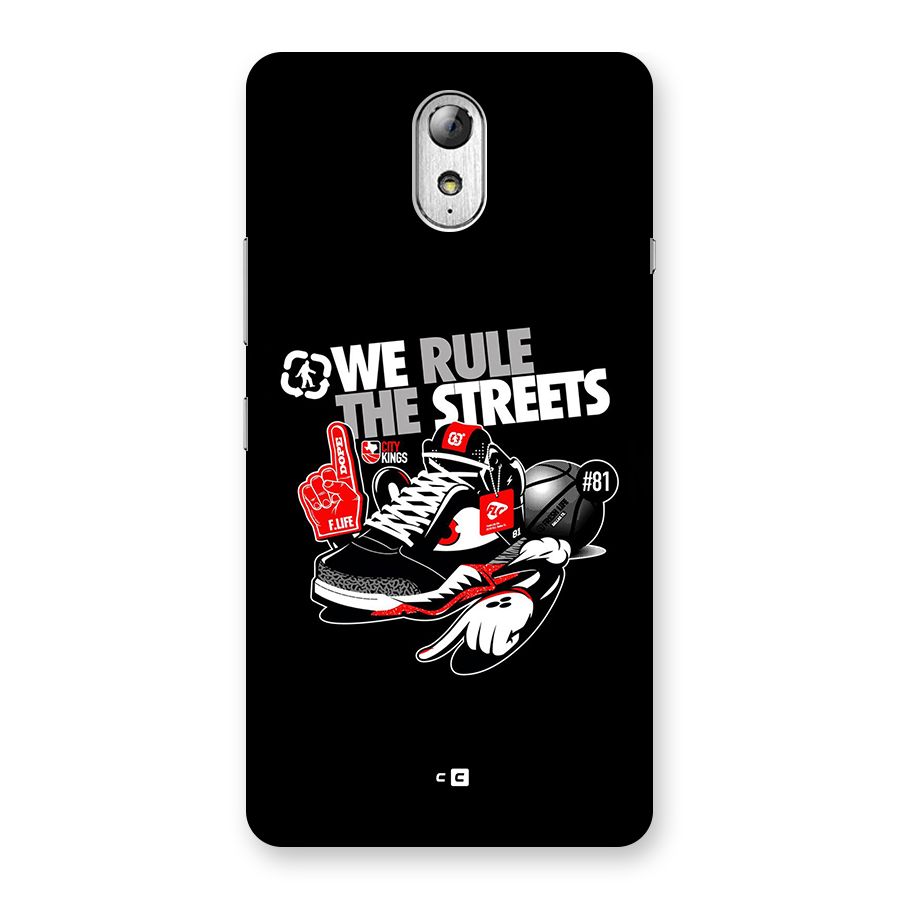 Rule The Streets Back Case for Lenovo Vibe P1M