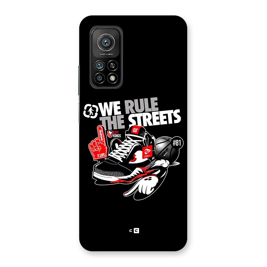 Rule The Streets Back Case for Mi 10T Pro 5G