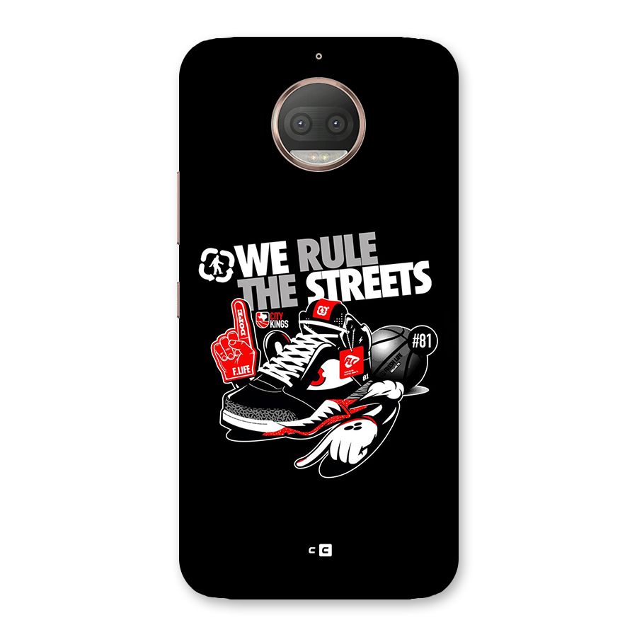 Rule The Streets Back Case for Moto G5s Plus