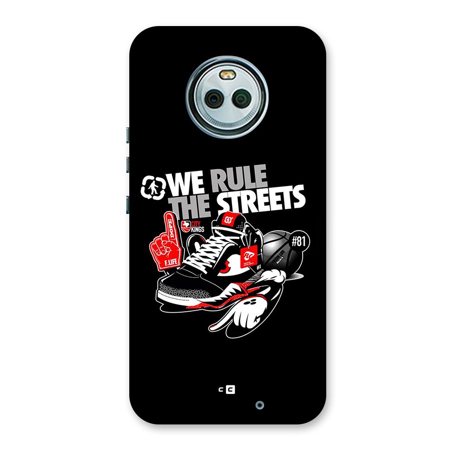 Rule The Streets Back Case for Moto X4