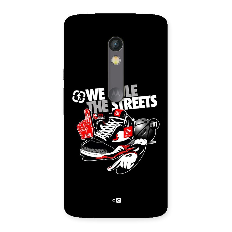 Rule The Streets Back Case for Moto X Play