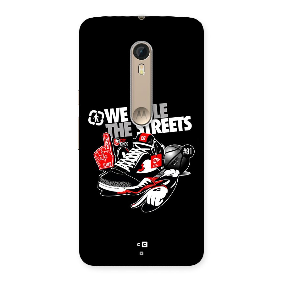Rule The Streets Back Case for Moto X Style