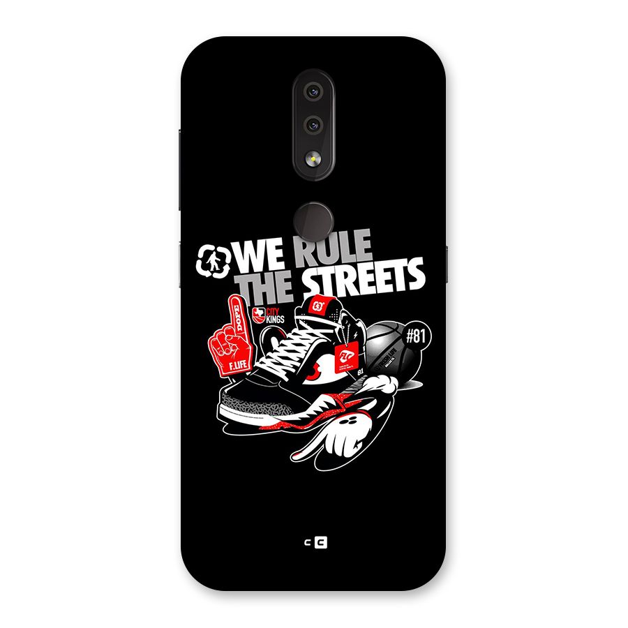 Rule The Streets Back Case for Nokia 4.2