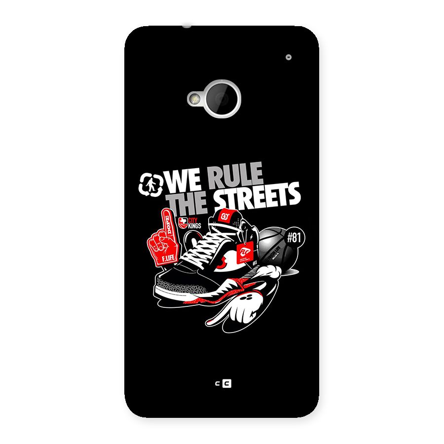 Rule The Streets Back Case for One M7 (Single Sim)