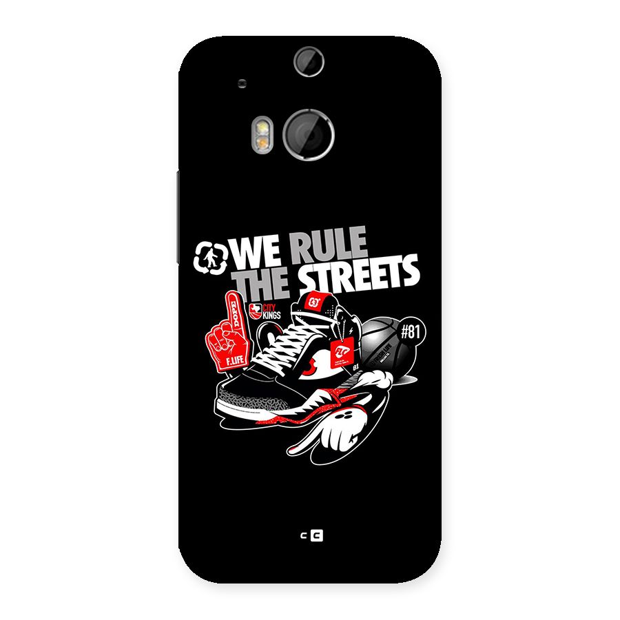 Rule The Streets Back Case for One M8