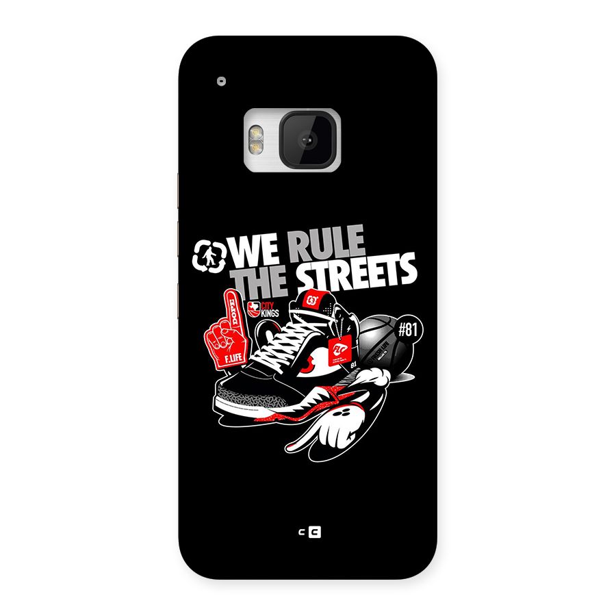 Rule The Streets Back Case for One M9