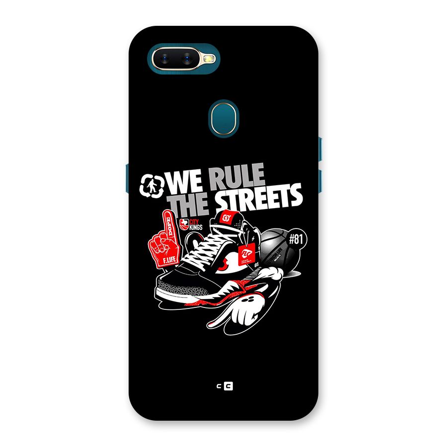 Rule The Streets Back Case for Oppo A12