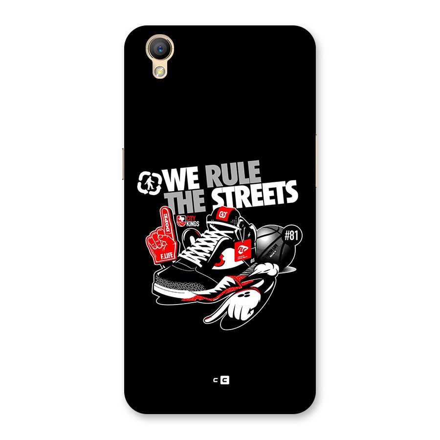 Rule The Streets Back Case for Oppo A37