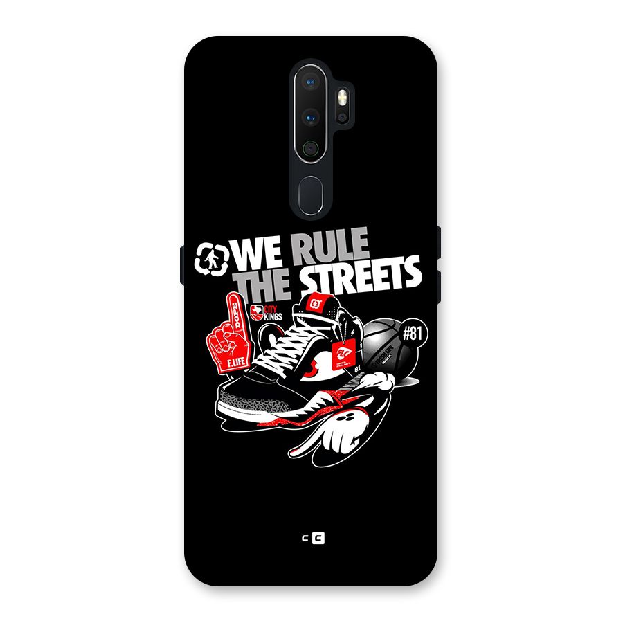 Rule The Streets Back Case for Oppo A5 (2020)
