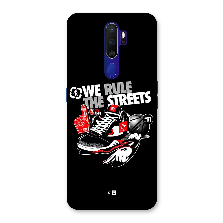 Rule The Streets Back Case for Oppo A9 (2020)