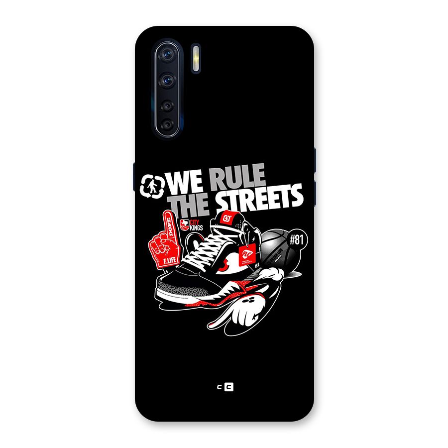 Rule The Streets Back Case for Oppo F15