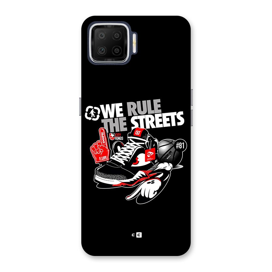 Rule The Streets Back Case for Oppo F17
