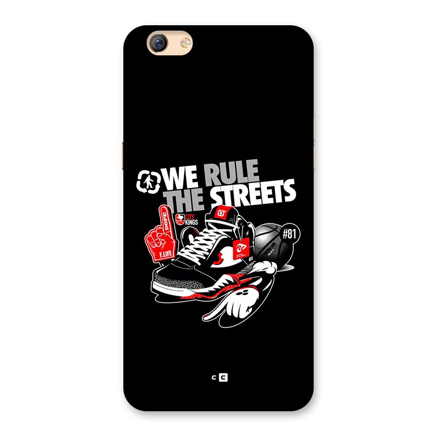 Rule The Streets Back Case for Oppo F3 Plus