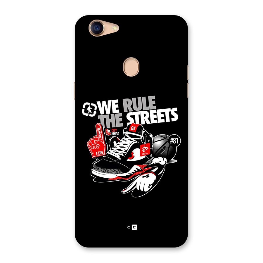 Rule The Streets Back Case for Oppo F5 Youth