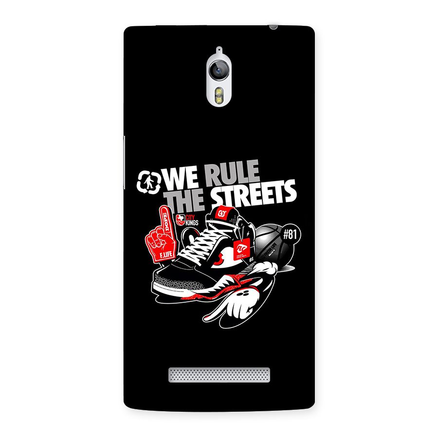 Rule The Streets Back Case for Oppo Find 7