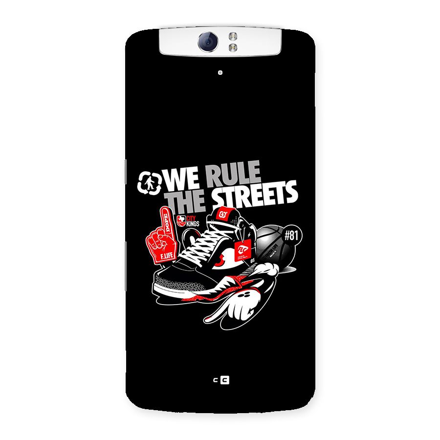 Rule The Streets Back Case for Oppo N1