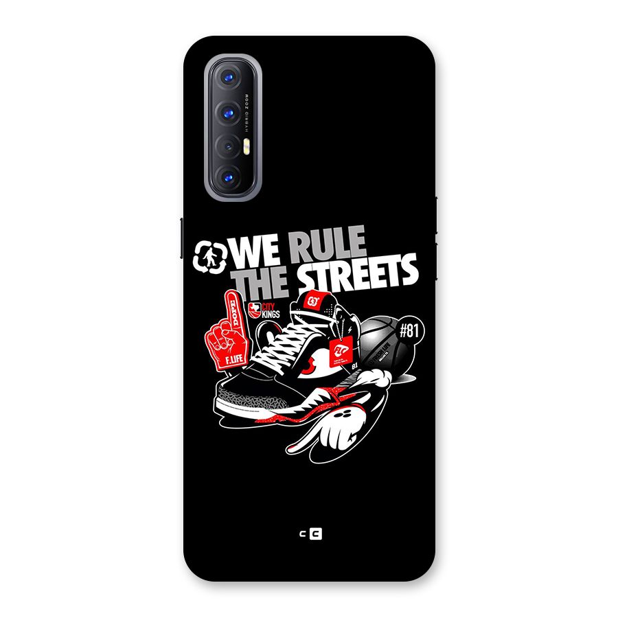 Rule The Streets Back Case for Oppo Reno3 Pro