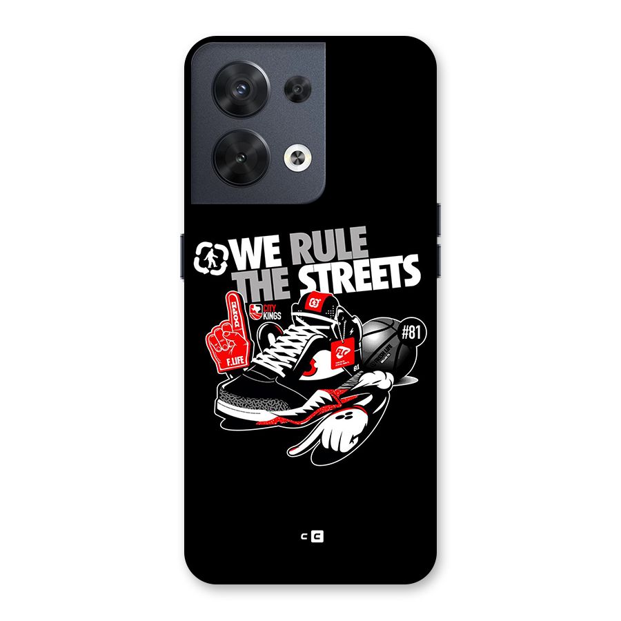 Rule The Streets Back Case for Oppo Reno8 5G