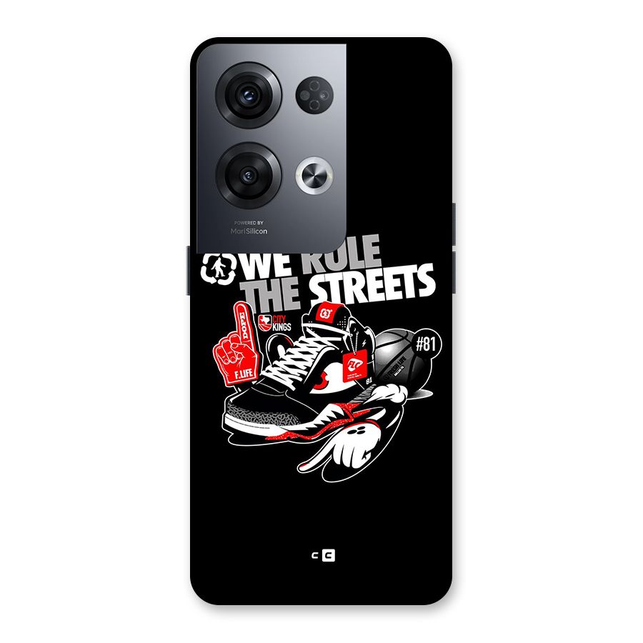 Rule The Streets Back Case for Oppo Reno8 Pro 5G