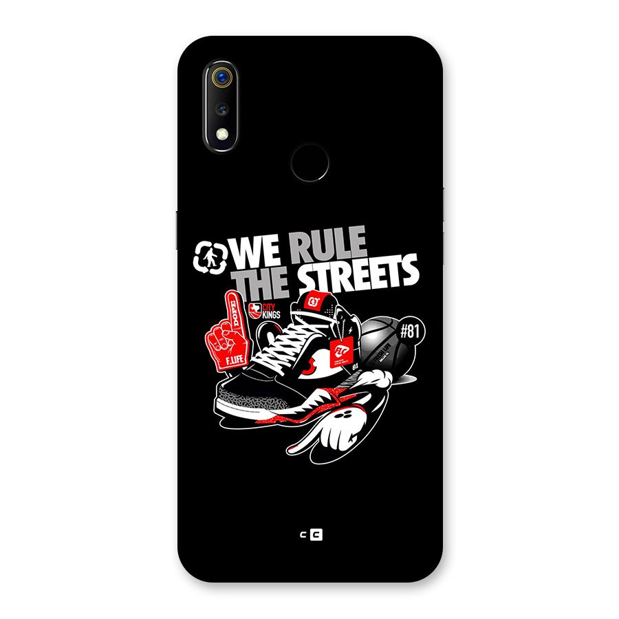 Rule The Streets Back Case for Realme 3
